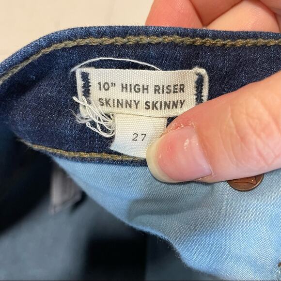 Madewell High Riser Skinny Skinny Jeans size 27 - Picture 6 of 9